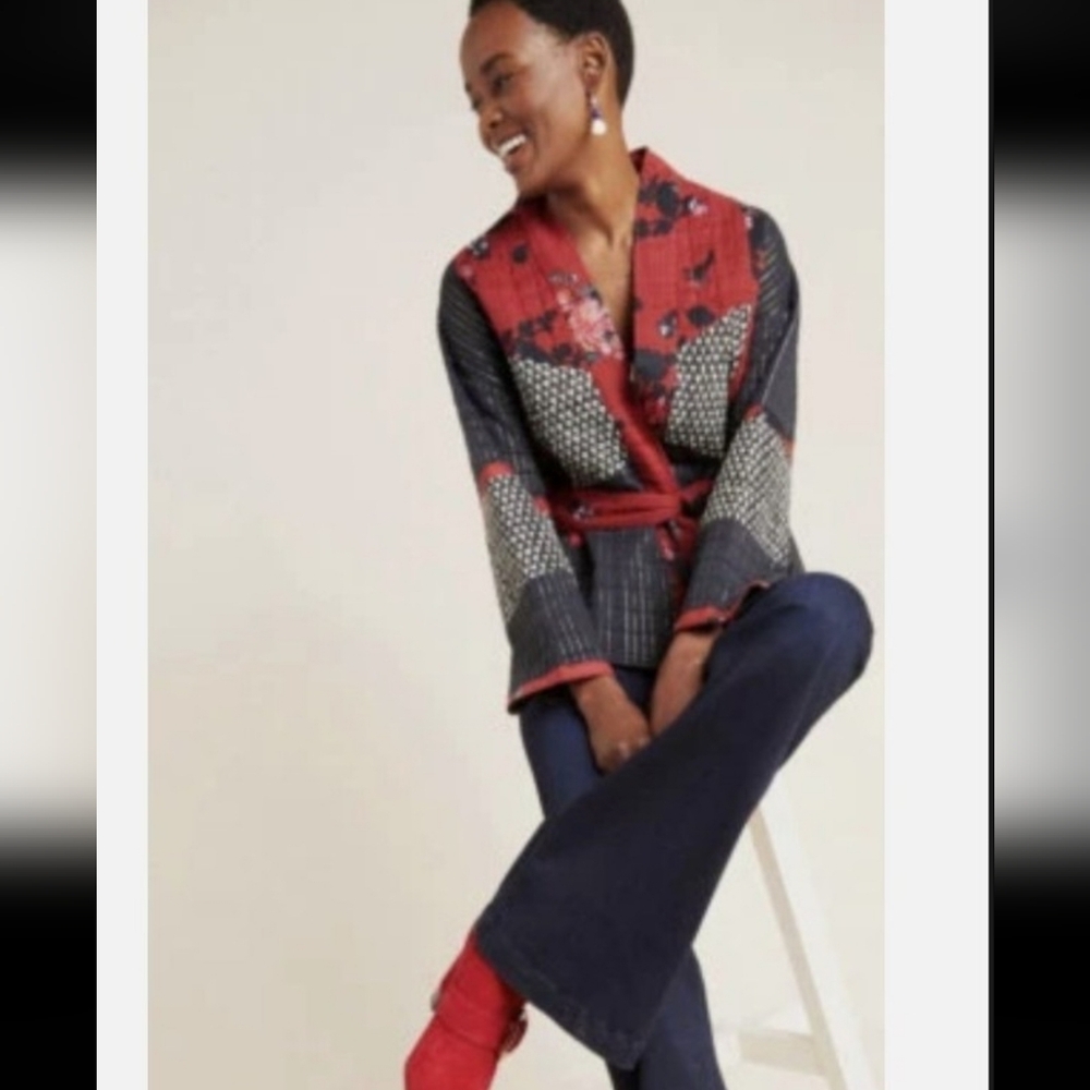 Anthropologie DOLAN Collection Ophelia Kimono Jacket Size M/L